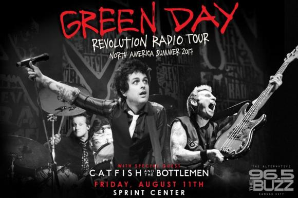 Green Day & Catfish and The Bottlemen at Austin360 Amphitheater