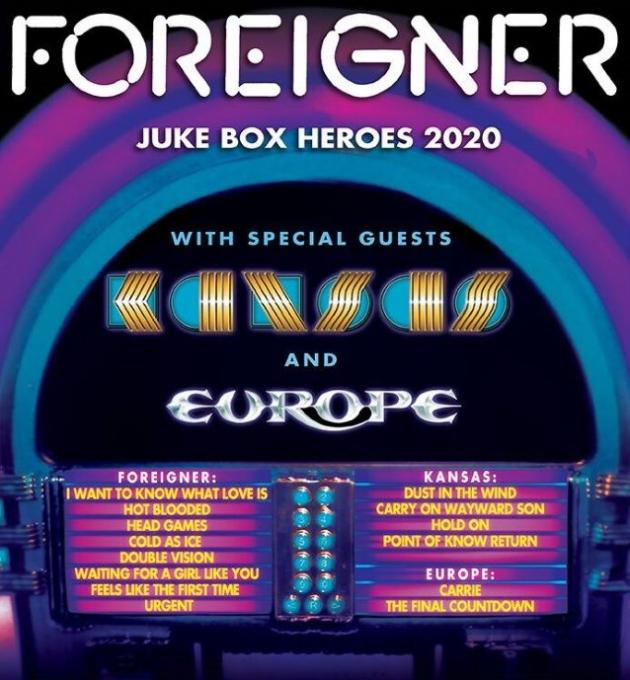 Foreigner, Kansas & Europe at Germania Insurance Amphitheater
