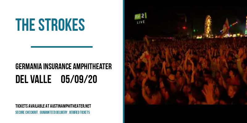 The Strokes [CANCELLED] at Germania Insurance Amphitheater