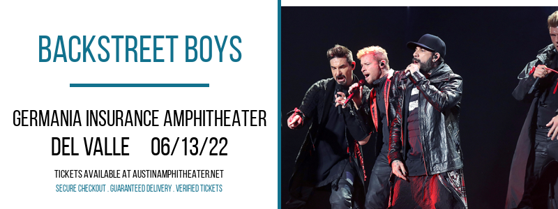 Backstreet Boys at Germania Insurance Amphitheater