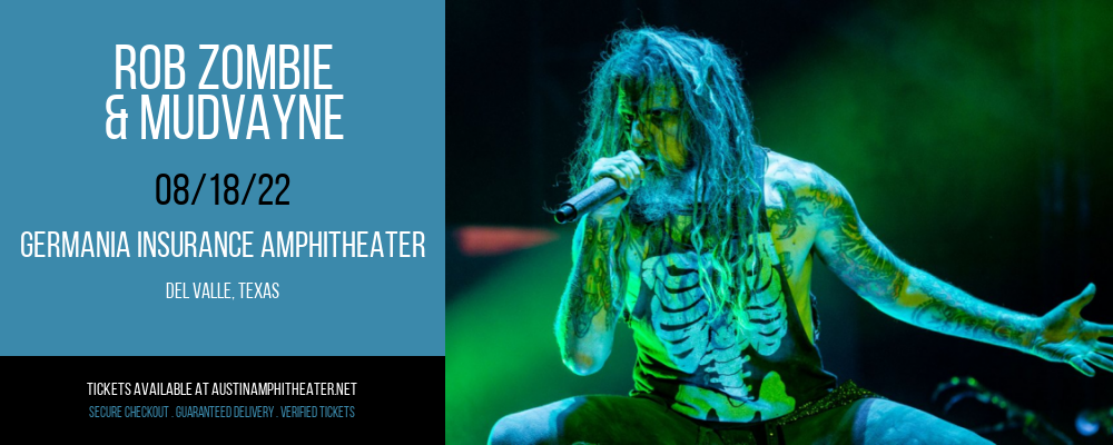 Rob Zombie & Mudvayne at Germania Insurance Amphitheater