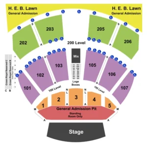 Germania Insurance Amphitheater Seating Chart