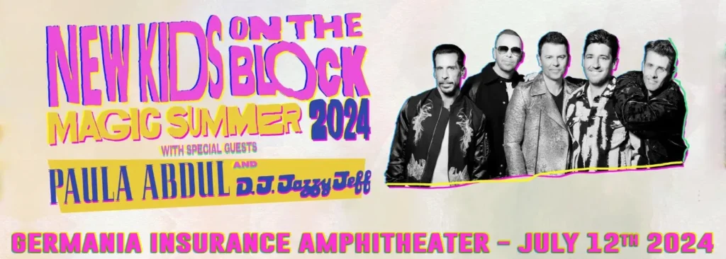 New Kids On The Block at Germania Insurance Amphitheater