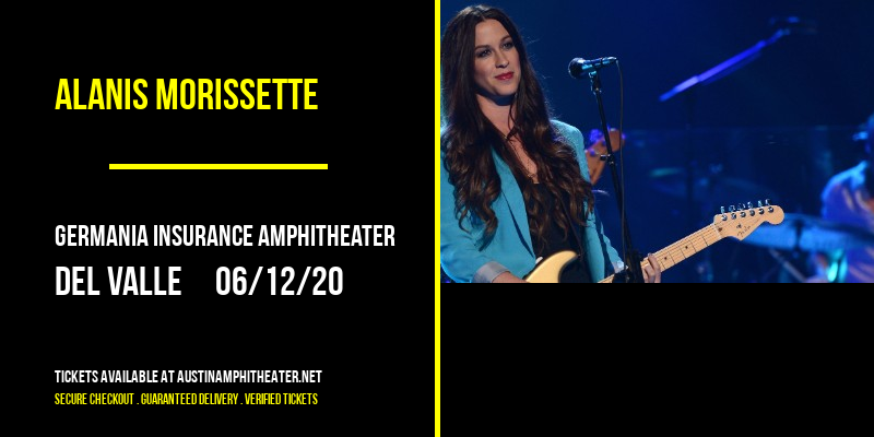 Alanis Morissette at Germania Insurance Amphitheater tickets Alanis Morissette at Germania Insurance Amphitheater