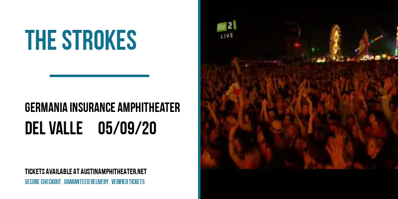 The Strokes at Germania Insurance Amphitheater tickets The Strokes at Germania Insurance Amphitheater