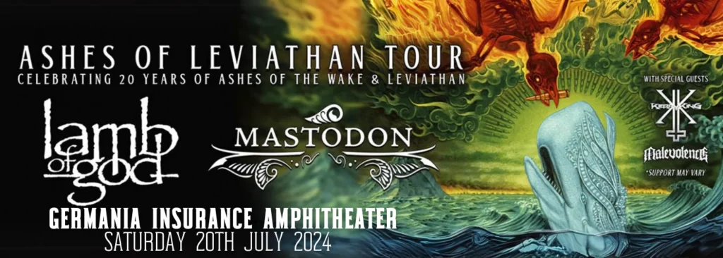 Lamb Of God & Mastodon at Germania Insurance Amphitheater