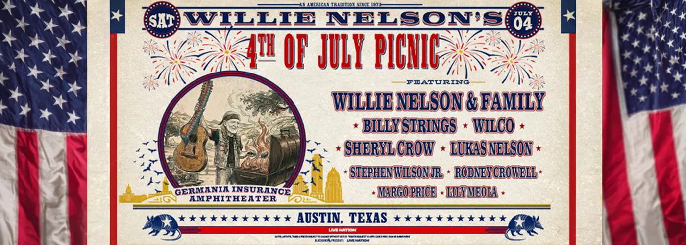 Willie Nelson’s 4th of July Picnic and Fireworks
